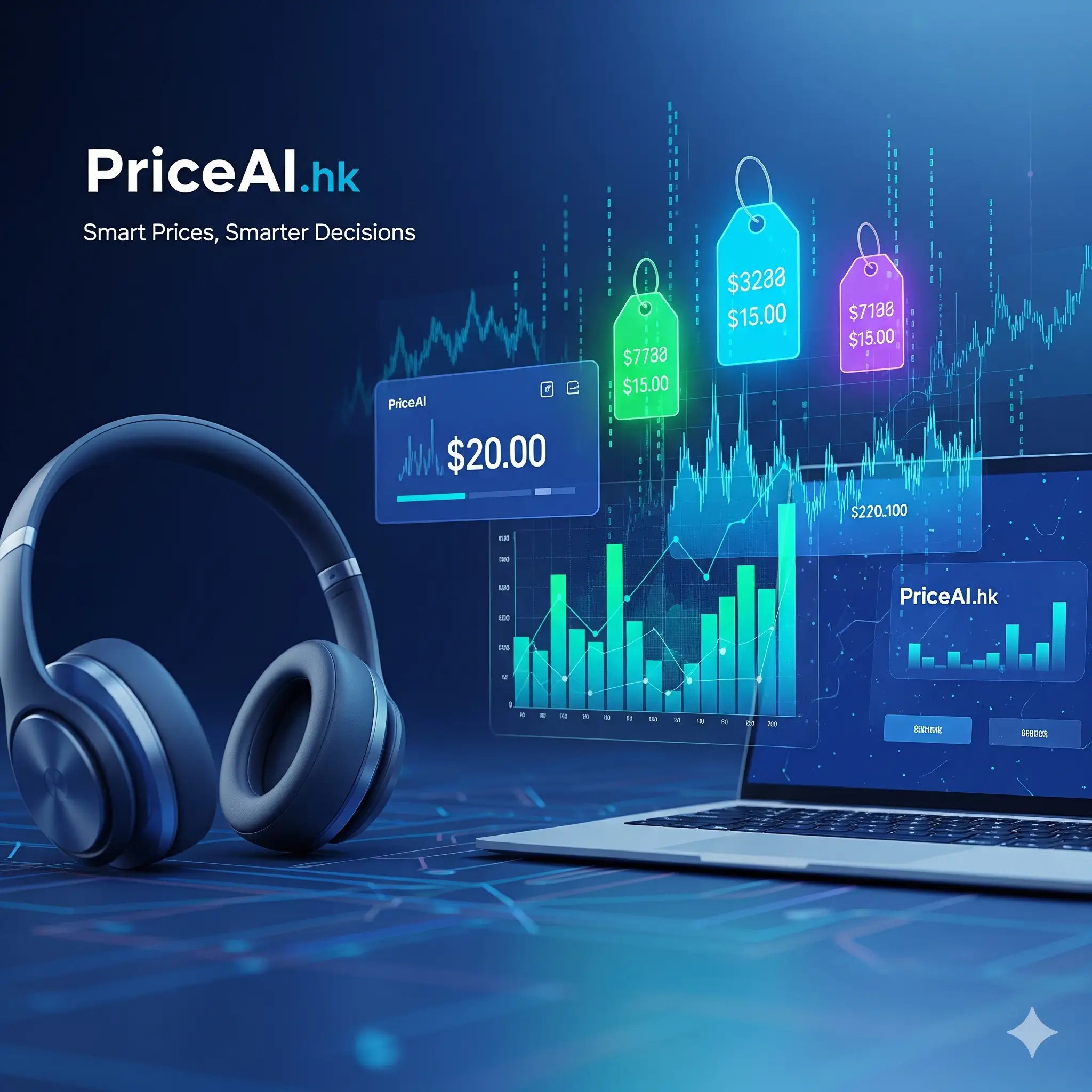 PriceAI 系統界面預覽